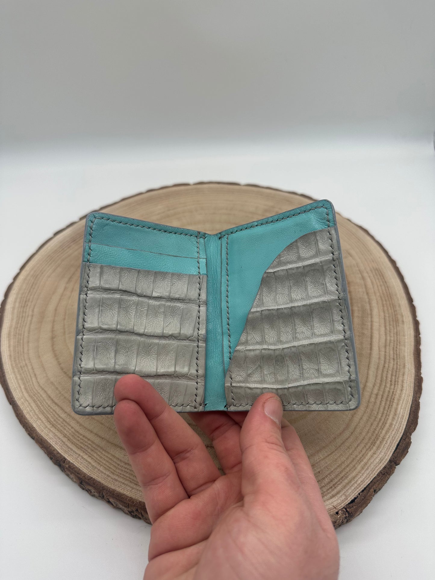 Caiman Pocket Organizer: Light Grey