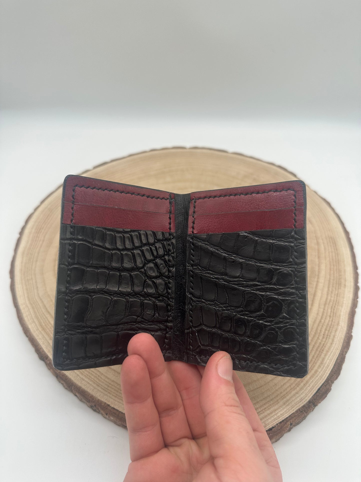Crocodile Pocket Organizer: Black