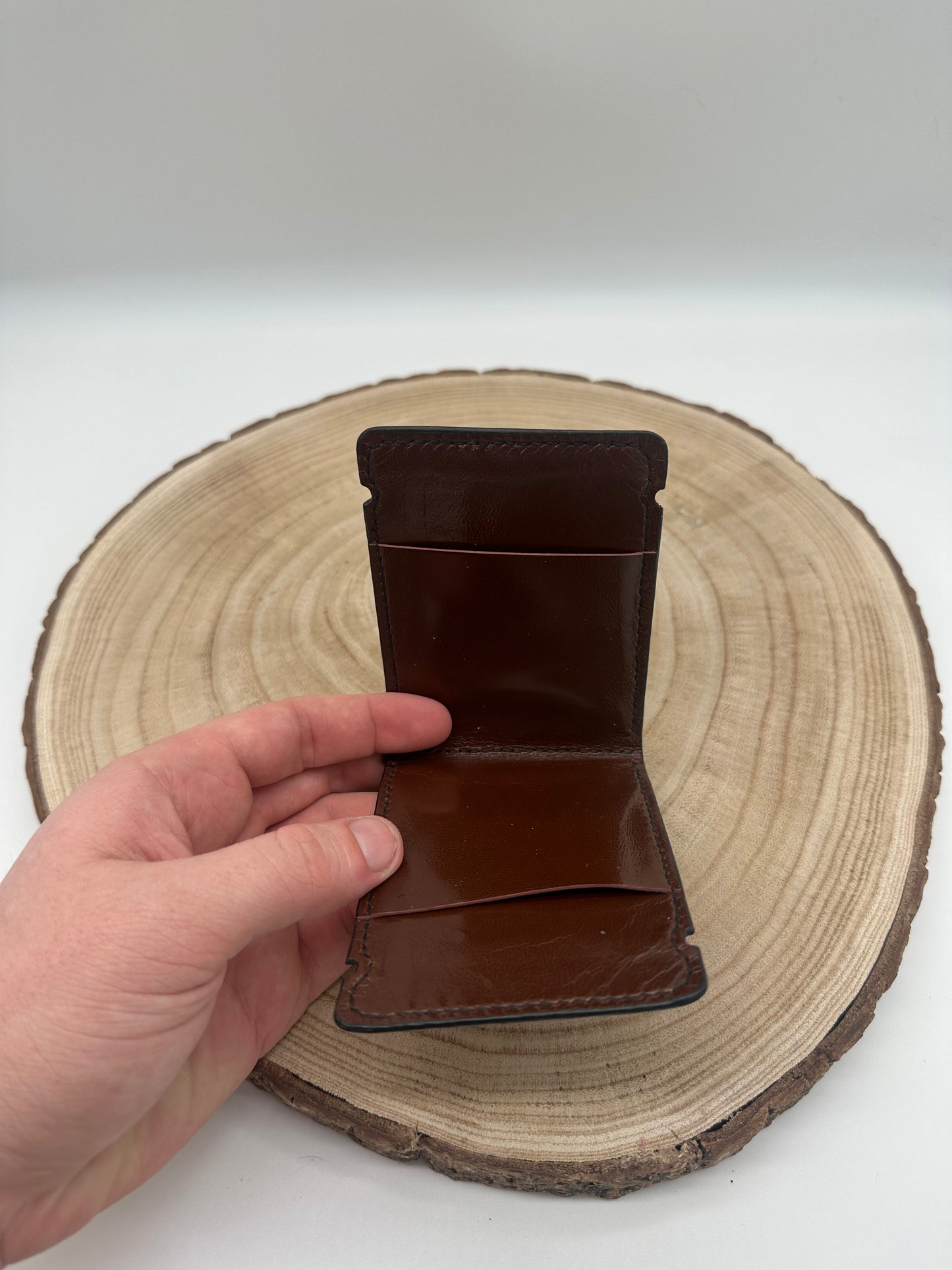 Alligator Cash Cover: Chocolate Brown