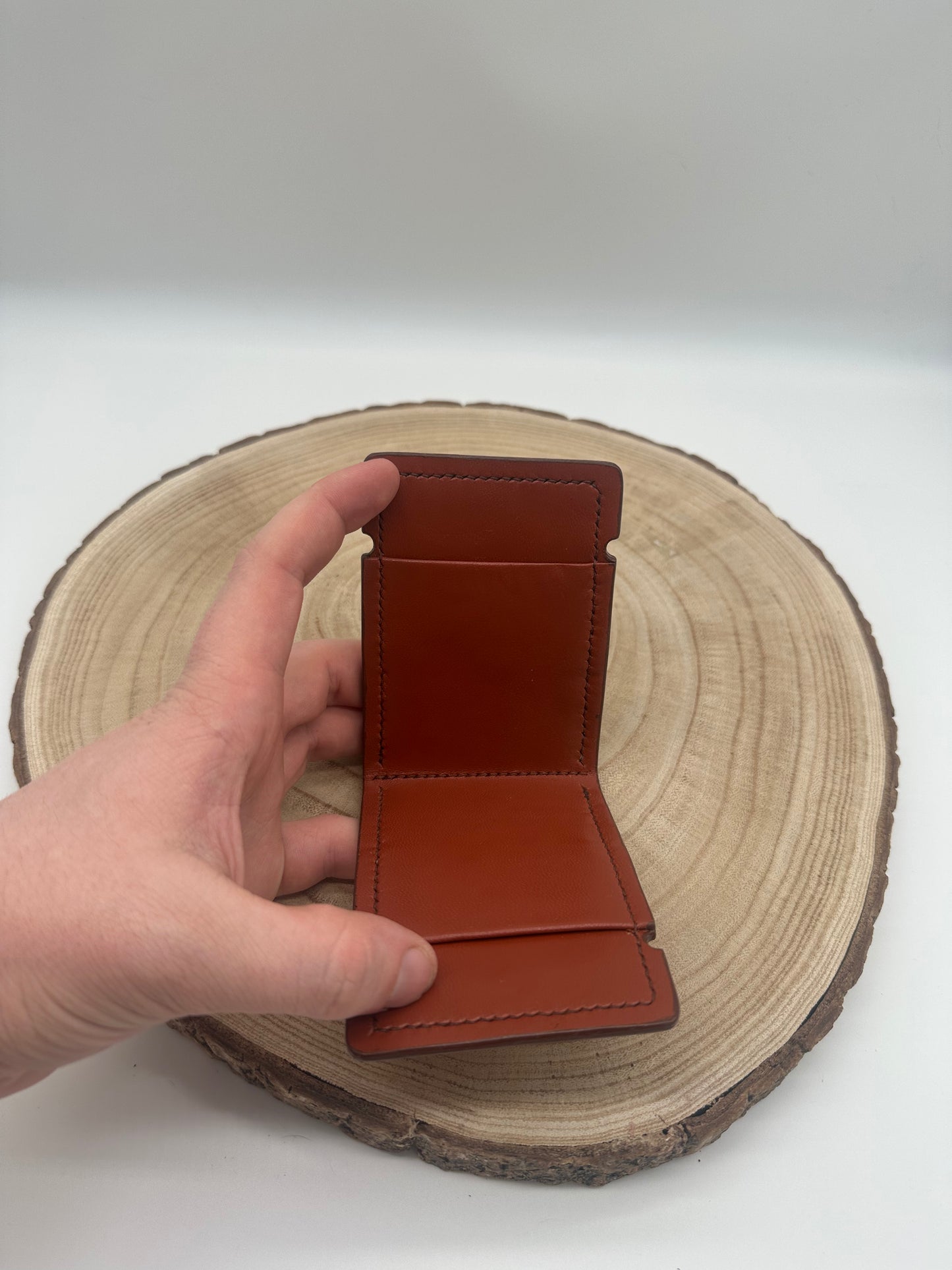 Crocodile Cash Cover: Light Brown