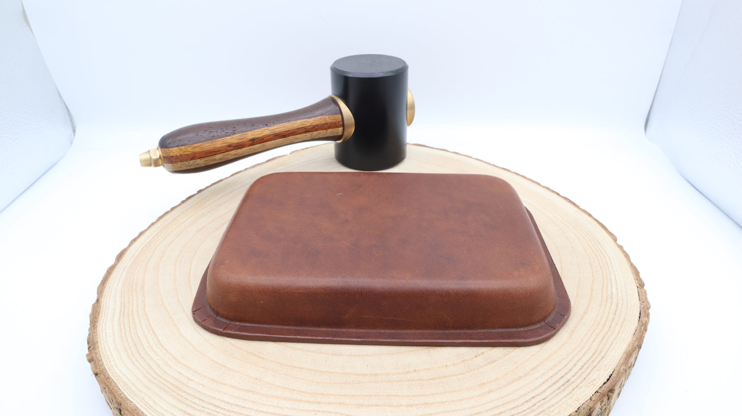 Leather Valet/Desk Tray: